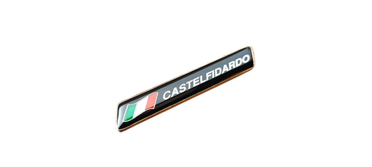 Logo para pegar en acordeón “Castelfidardo” y “Made in Italia”